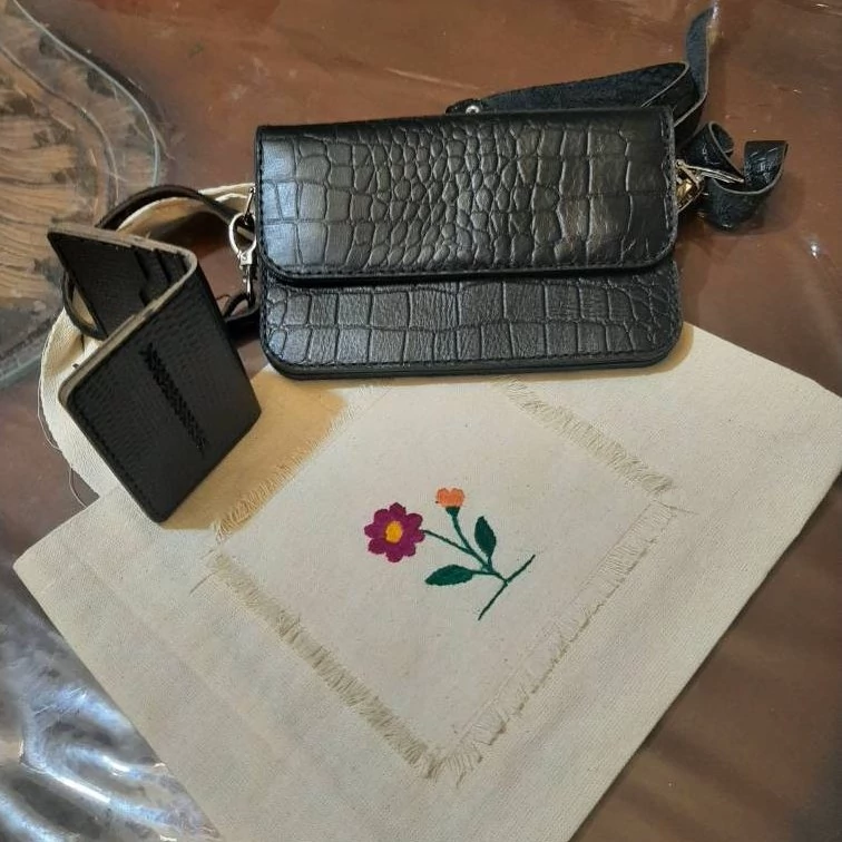 پک هدیه کیف چرم و ساک متقال